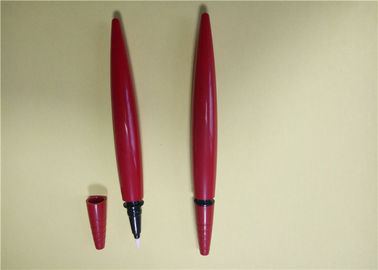 防水液体のアイライナーのペン、赤いABS物質的な長続きがするアイライナー