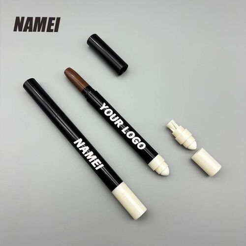 最新の企業ブログについて カスタムデュアルツイストコスメティックペンシル空きチューブ（アプリケーターブラシ付きパッケージ）