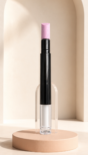 最新の企業ブログについて Twist Nail Treatment Pen E-906-1 | Airtight Packaging with Quartz Stone Buff Tip