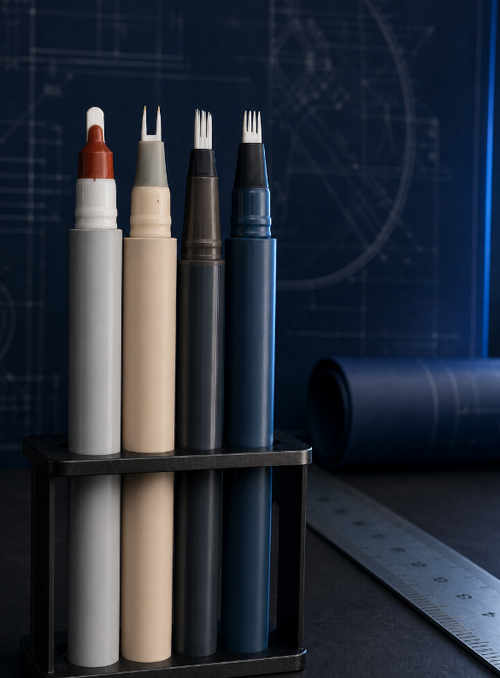 最新の企業ブログについて Fork‐Tip Liquid Eyebrow Pen Packaging 2‐3‐4‐Prong & Slanted Tip for You to Start My Own Makeup Brand & Own Label コスメについて