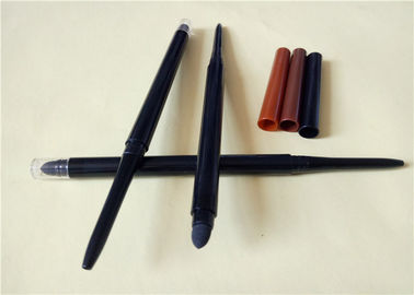 防水自動アイライナーの鉛筆のABS物質的な絹の印刷160.1 * 7.7mm