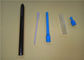 ゲルのアイライナーの鉛筆SGSの証明を削る空の青い眉毛鉛筆の管