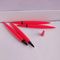 注文の防水アイライナーの鉛筆、赤いPPの液体のペンのアイライナーの注入色