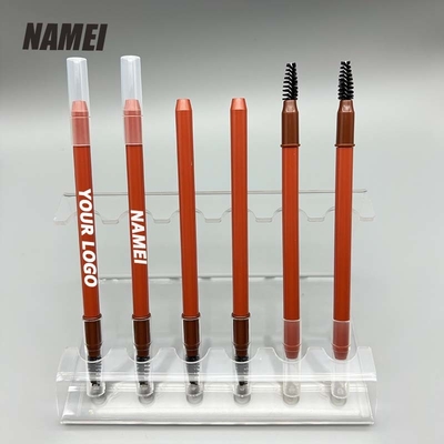 良い価格 卸売 工場から刷毛付きの高品質のカスタマイズされた眉筆チューブ眉筆容器 オンライン