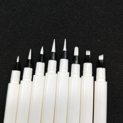 良い価格 卸売 空き液体眉毛化粧 ツイストペン ピンク色 眉毛色 鉛筆チューブ コンテナ 4本のフォーク先端 オンライン