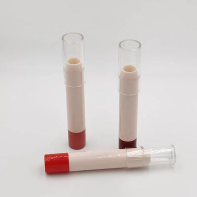 良い価格 カラフル ホワイト 空っぽ 丸い プラスチック チャプスティック リップバーム リップスティック 容器 リップスティック チューブ 化粧品 容器 カスタム オンライン