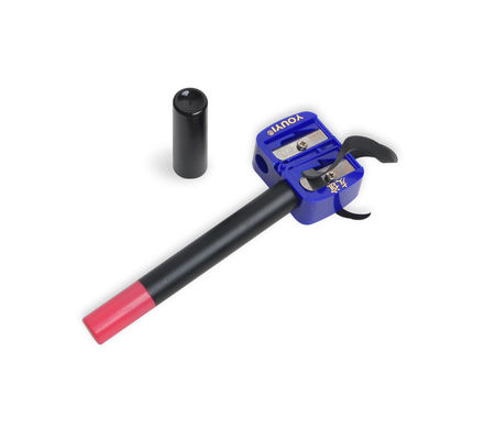 透明なプラスチック鉛筆 リップスティックチューブと唇光ブラシ 化粧品パッケージ